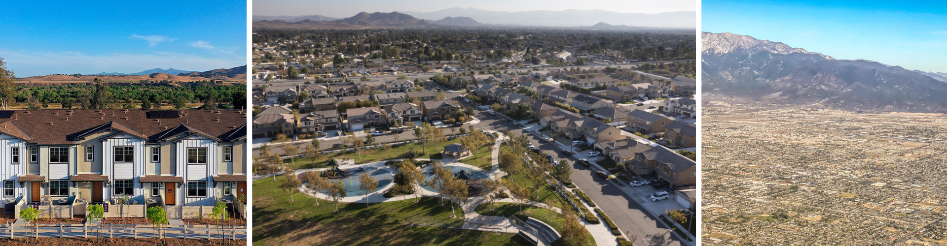 A city with a river running through it.