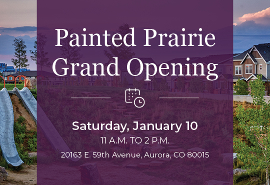 A sign with a house in the background.