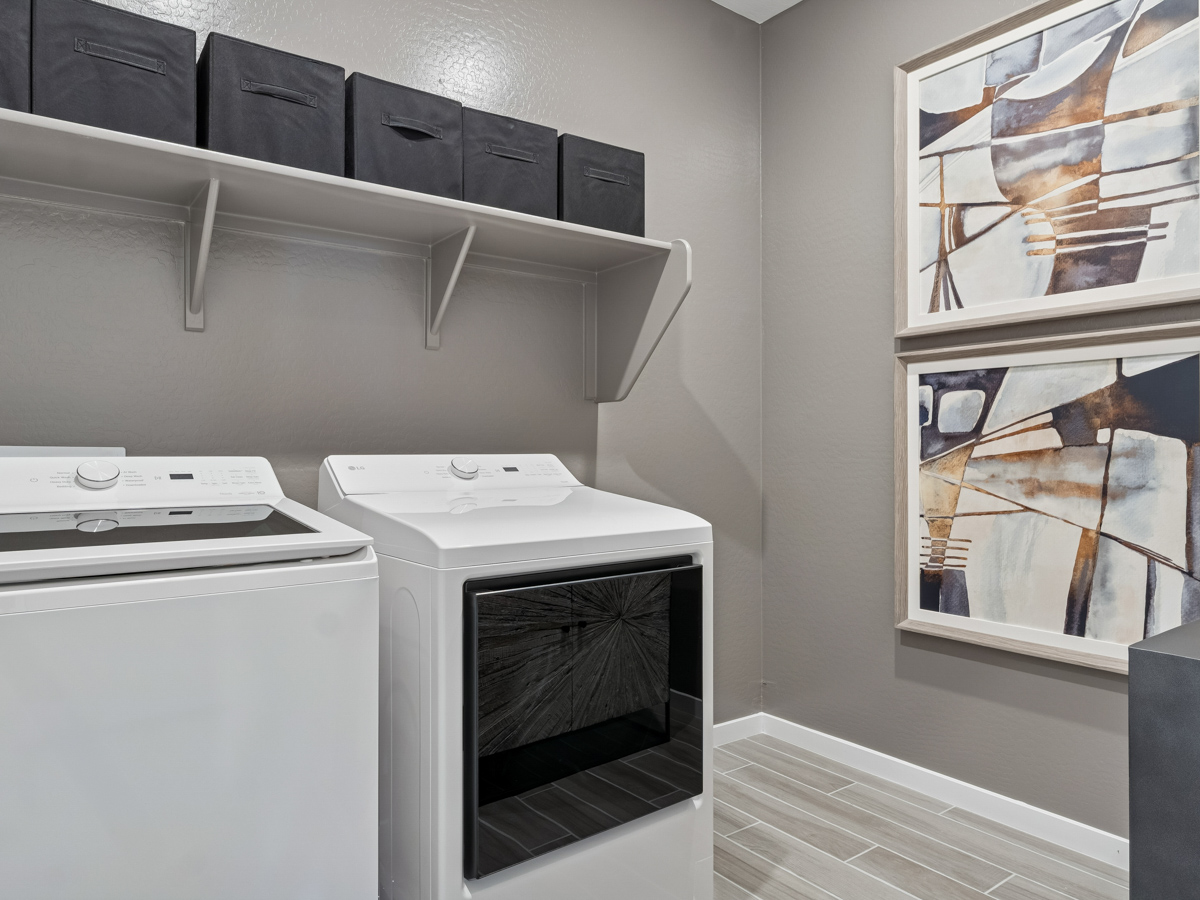 A kitchen with a stove and oven.