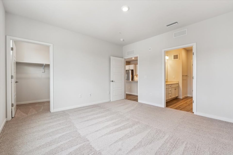 A room with white walls.