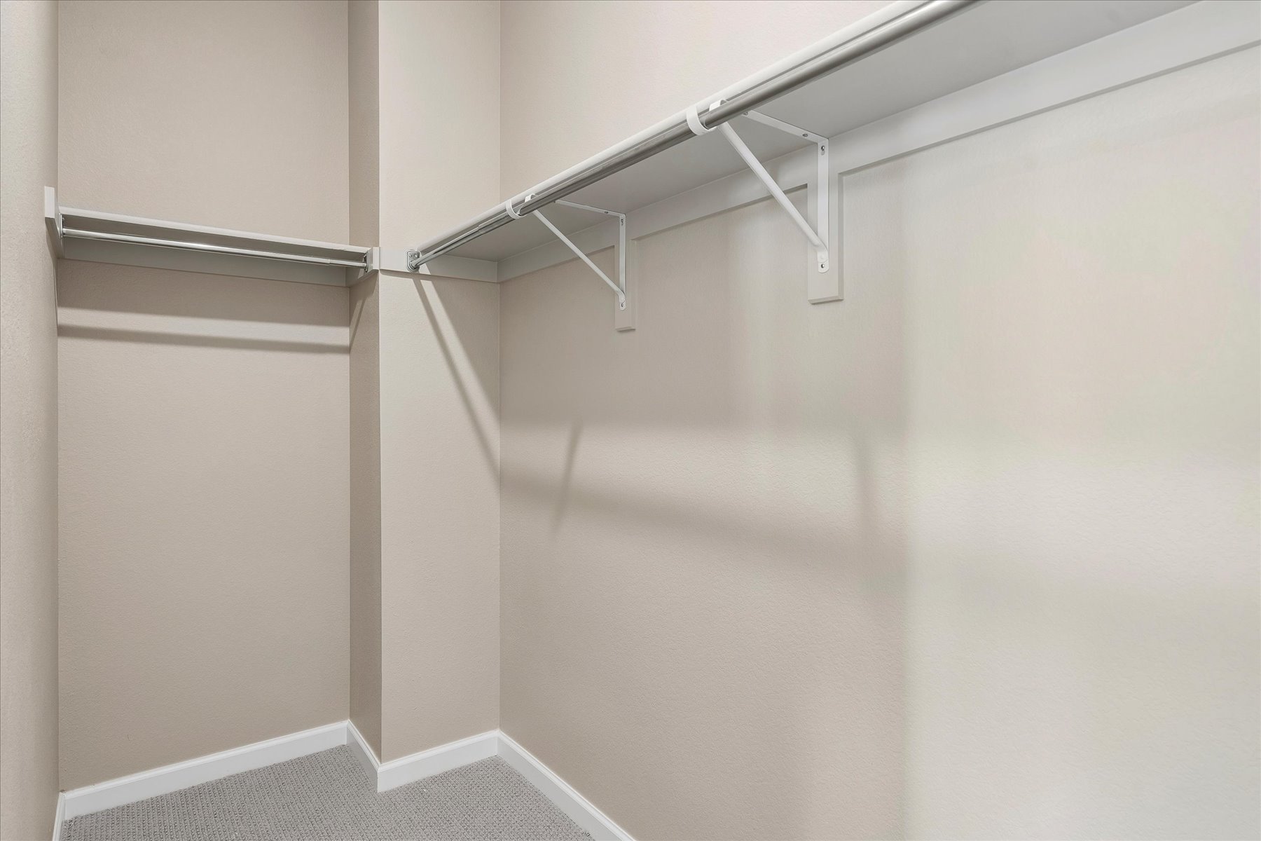 A staircase in a room.