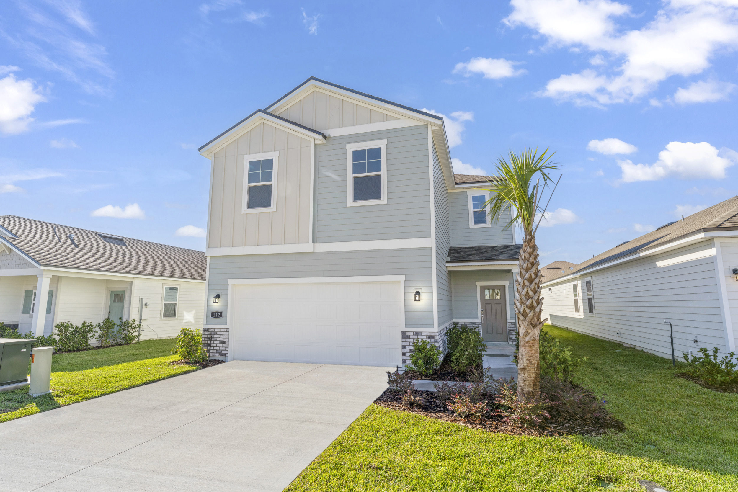 Lot 22 Front Exterior at Camden Woods in Kingsland
