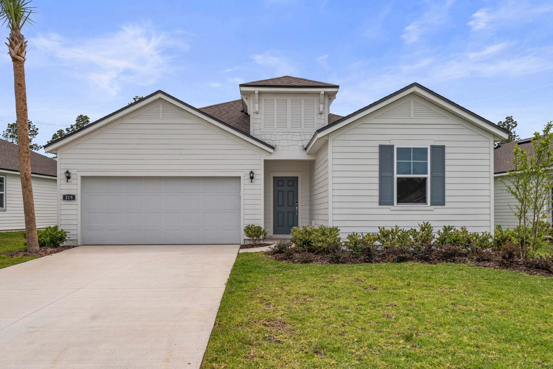 Palmetto Floorplan Lot 145 Exterior at Seminole Palms in Palm Coast