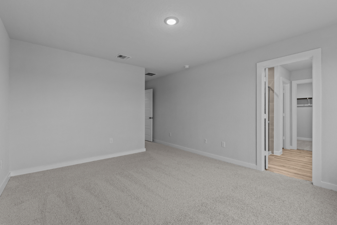 A room with white walls.