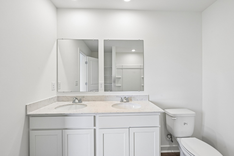 A bathroom with a sink and a toilet.